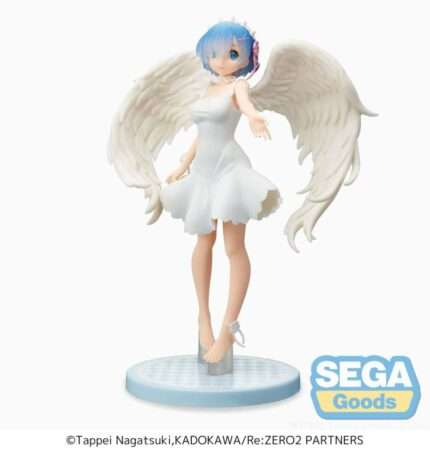 Rezero rem demon angel spm figure