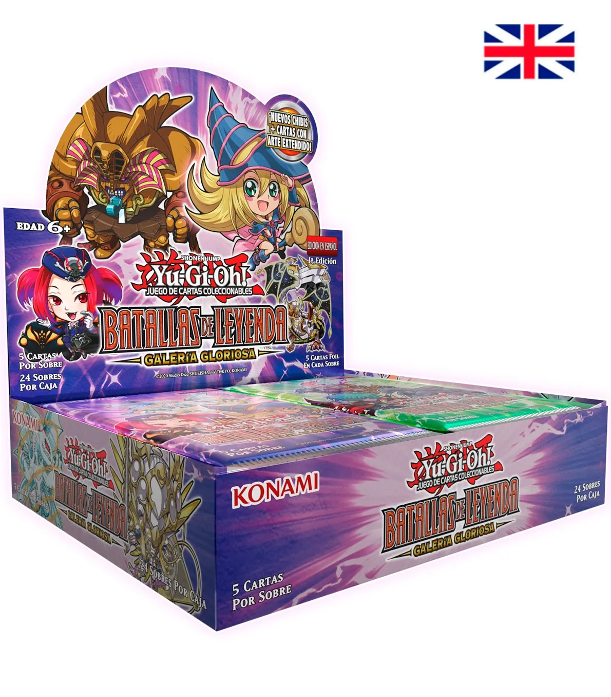 Booster Box Display (24 boosters) Battles of Legend: Glorious Gallery - Yu-Gi-Oh!