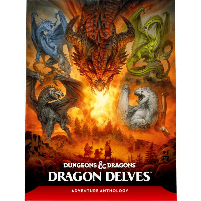 D&D - Dragon Delves: An Adventure Anthology Hard Cover - EN