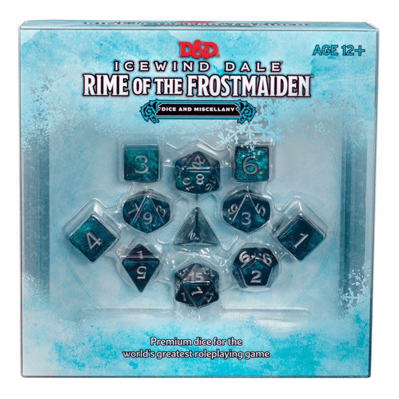 D&D - Icewind Dale Frostmaiden Dice Set D&D - Icewind Dale Frostmaiden Dice Set - Image 1