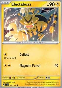 Electabuzz (SCR 046) Reverse Holo