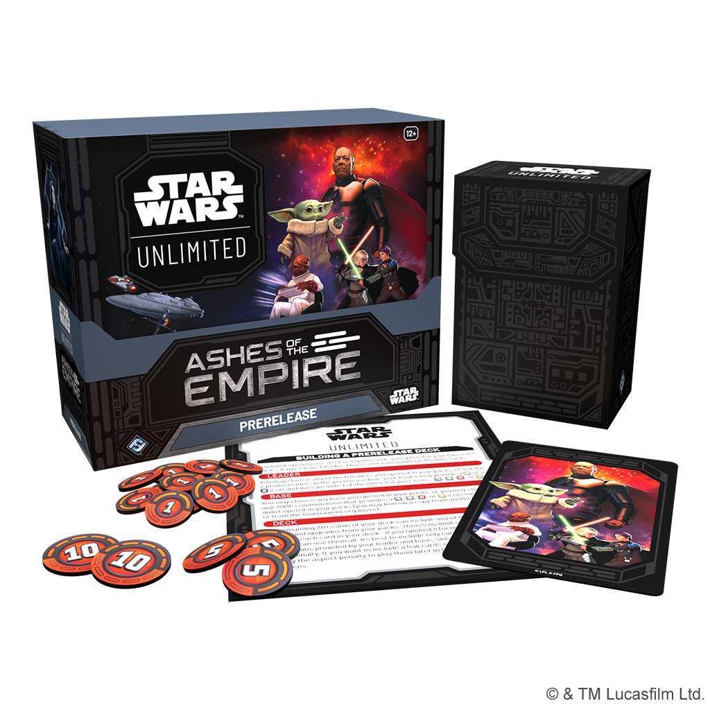 FFG - Star Wars: Unlimited - Ashes of the Empire Prerelease Box - EN