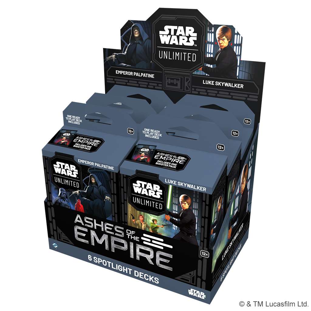 FFG - Star Wars: Unlimited - Ashes of the Empire Spotlight Deck (1 Deck) - EN