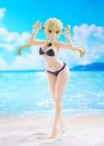 Fairy Tail 100 Years Quest Beach Queens Pop Up Parade PVC Statue Lucy Heartfilia: Virgo Form Swimsuit Ver. L Size 23 cm - Image 3
