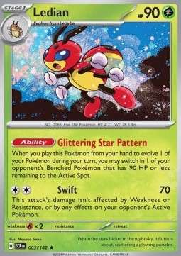 Ledian (SCR 003) Reverse Holo