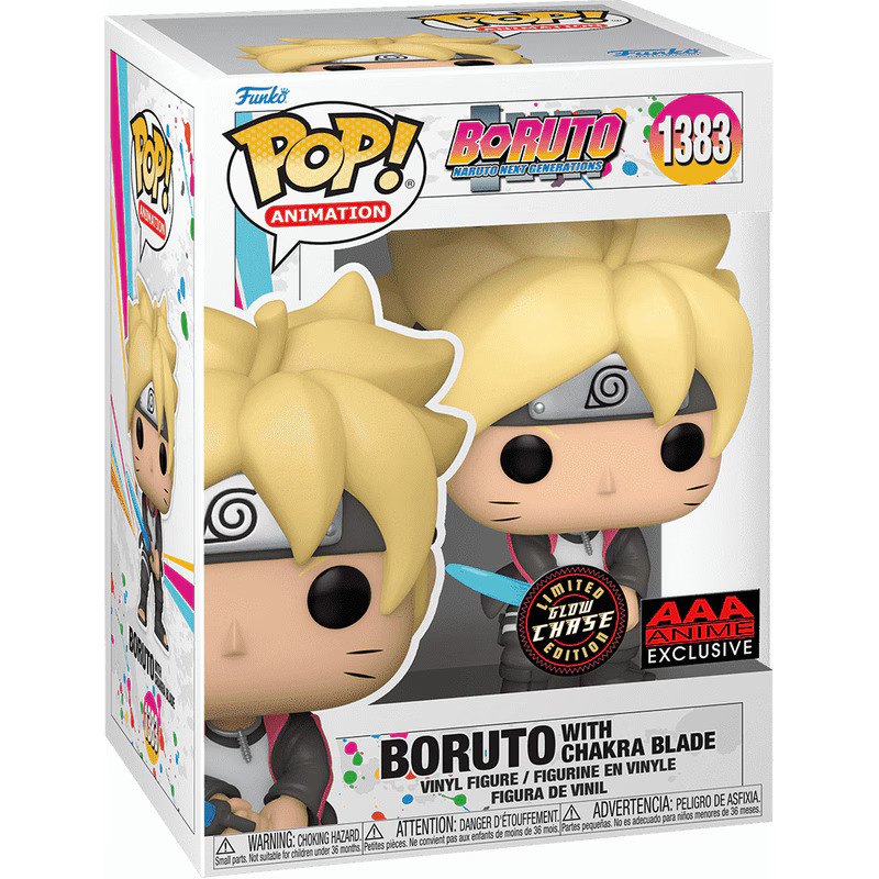 Boruto POP! Animation Vinyl Figure Boruto w/Chakra Blade Exclusive Edition 9 cm Chase