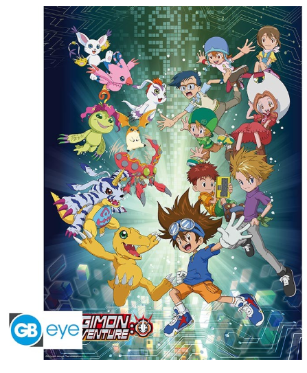 DIGIMON Αφίσα Digi-World (52x38cm)
