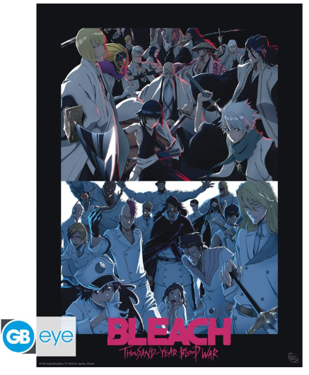 BLEACH TYBW Αφίσα Shinigami VS Quincy (52x38cm)