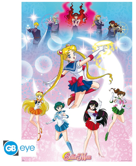 SAILOR MOON Αφίσα Moonlight power (91.5x61cm)