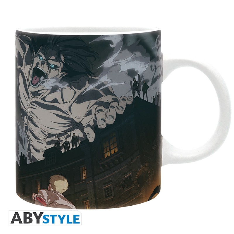 ATTACK ON TITAN - Mug - 320 ml - S4 key art