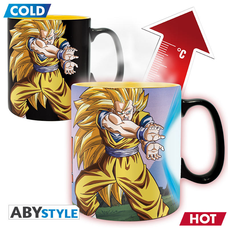 DRAGON BALL - Mug Heat Change - 460 ml -DBZ/Kamehameha