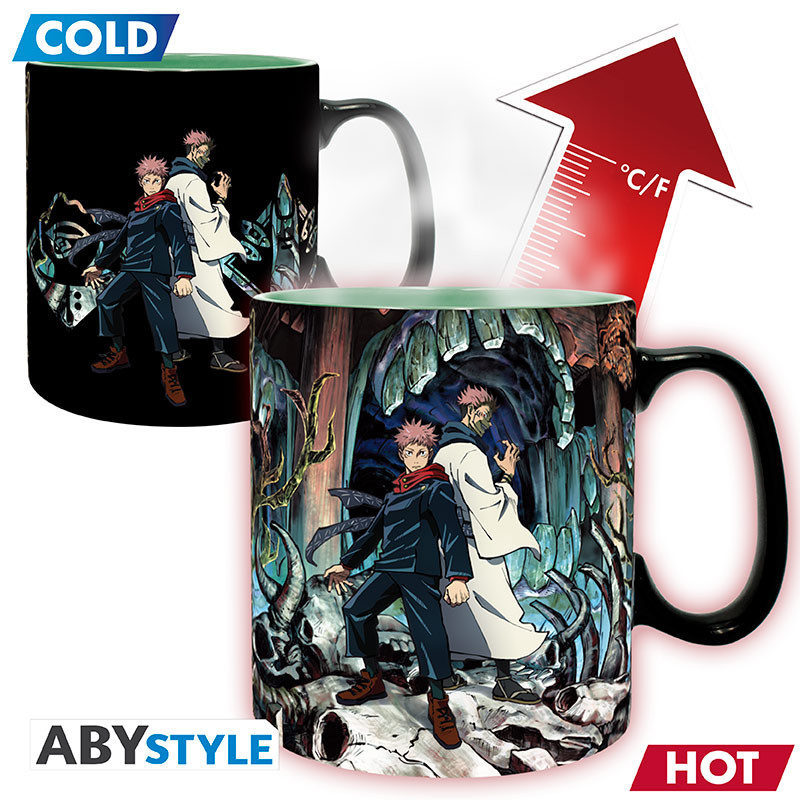 JUJUTSU KAISEN - Mug HeatChange- 460ml- Itadori & Sukuna