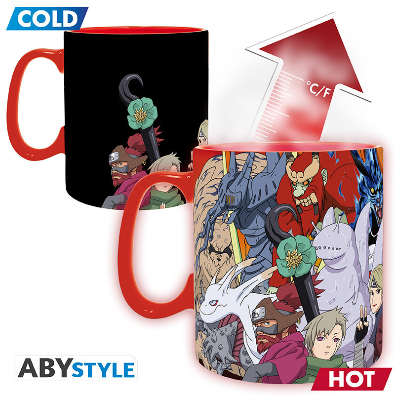 NARUTO SHIPPUDEN - Mug Heat Change -460ml- Bijû&Jinchûriki