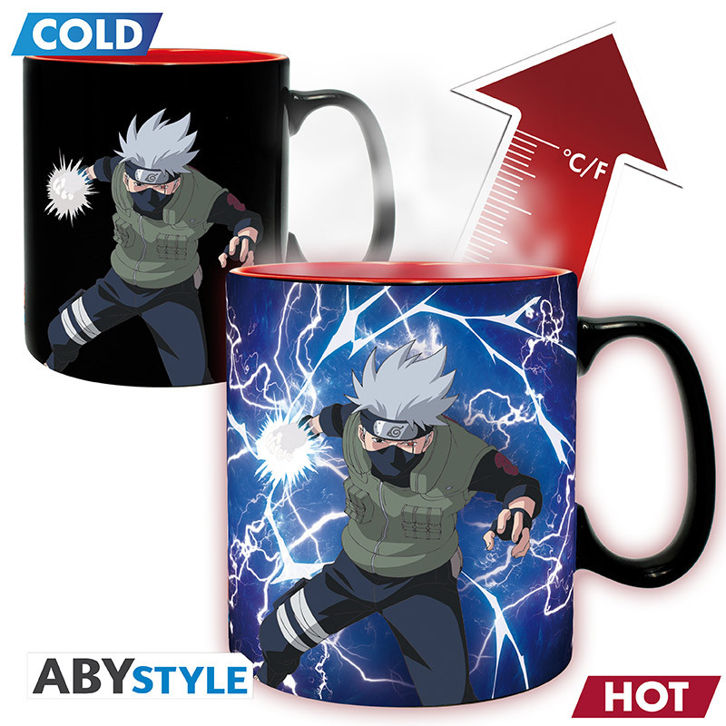 NARUTO SHIPPUDEN - Mug HeatChange -460ml- Kakashi/Itachi