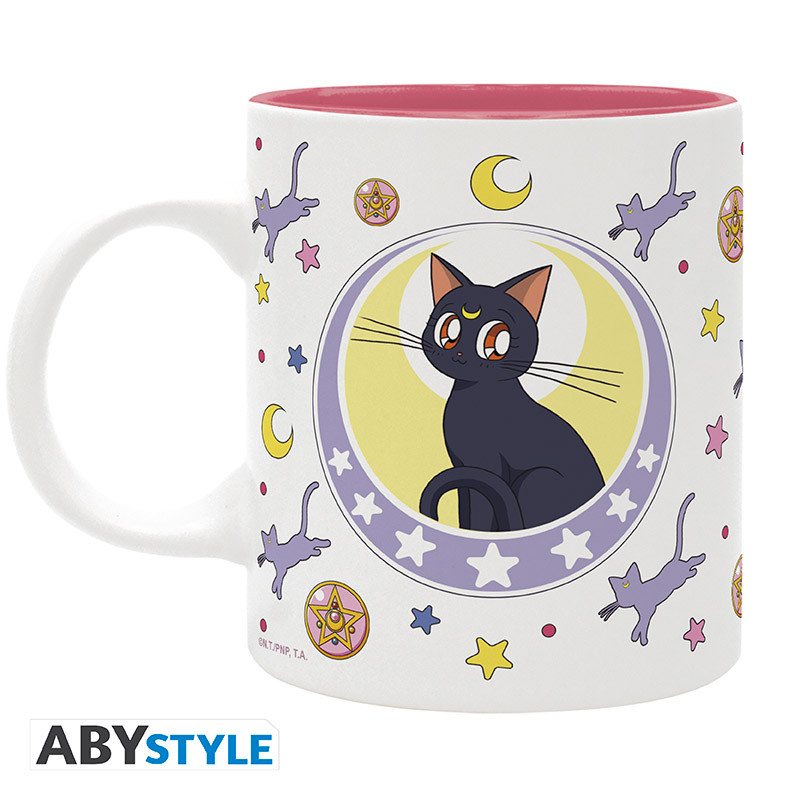 SAILOR MOON - Mug - 320 ml - Sailor Moon & Luna patch